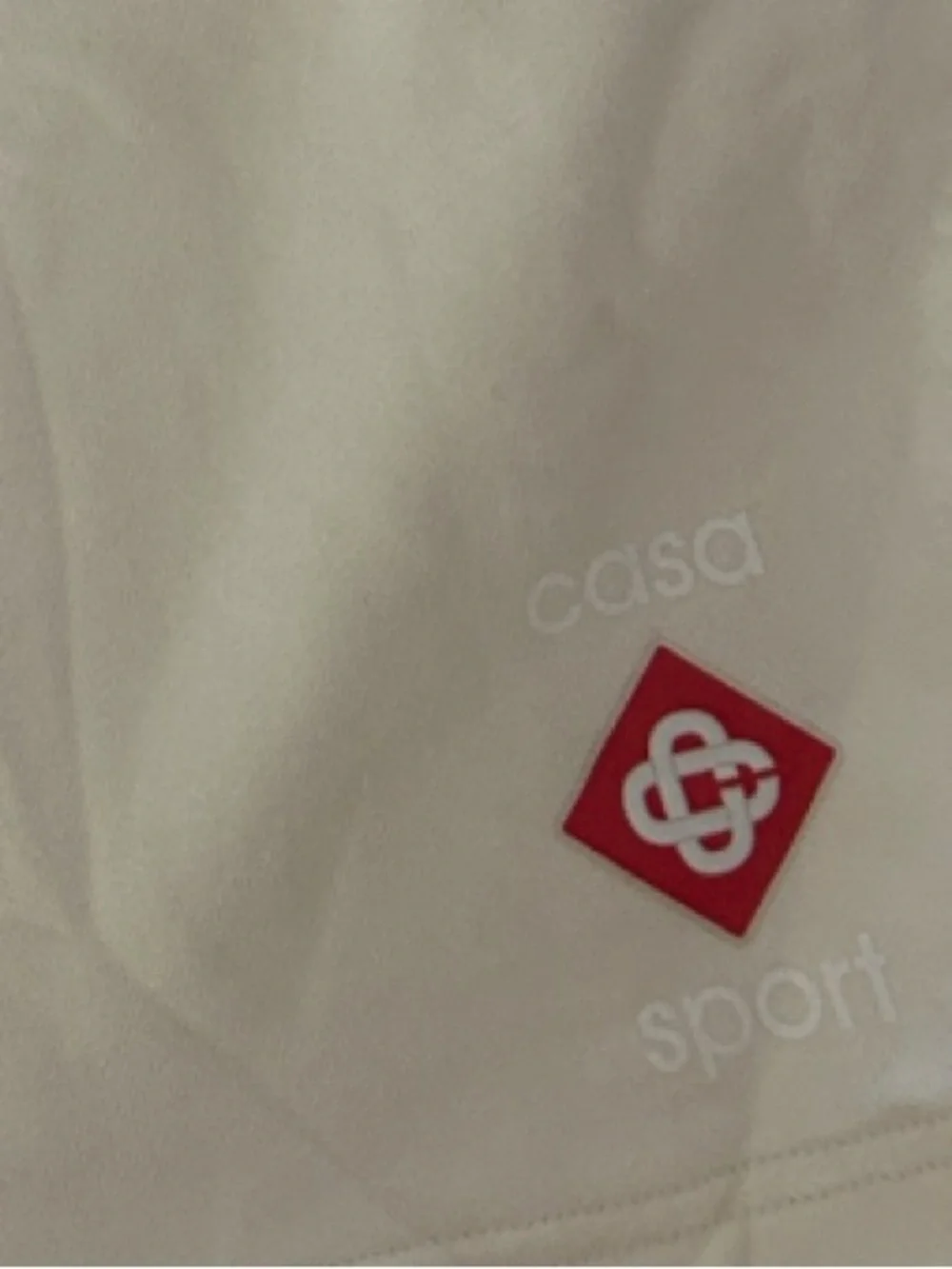 casablanca side monogram seam